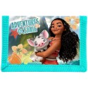 Portafoglio Bambini Disney Vaiana Oceania - Chiusura in Velcro, Compatto e Resistente