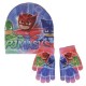 Set inverno PJ Masks, Guanti e Cappello Bambini Unisex, Blu