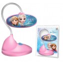 Lampada LED da Tavolo Flessibile Disney Frozen con Anna ed Elsa – Idea Regalo Perfetta per Bambina, Design Regolabile e Luce LED