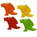 Fischietti Dinosauri Colorati Assortiti - 7 cm, Idea Regalo per Feste e Compleanni