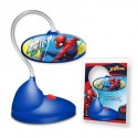 Lampada da Tavolo LED Flessibile Spiderman Marvel | Luce Regolabile, Design Decorativo per Bambini