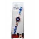 Orologio da Polso Digitale Mickey Mouse Disney per Bambini - Confezione Regalo Topolino, 22 cm, Materiale Plastica e Gomma