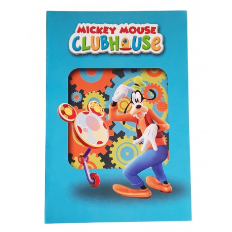 Biglietto Augurale Disney PLUTO CM 17X11 Compleanno e Festa Topolino