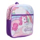 Zaino Asilo Materna Disney Unicorno - Borsa Scuola Bambina con Spallacci e Manico - 32 cm