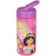  Borraccia con Beccuccio Ripiegabile Principesse Disney - 410 ml per Scuola e Tempo Libero