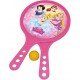 Set Racchettoni da Spiaggia Principesse Disney con Pallina - 2 Pezzi