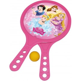 Set Racchettoni da Spiaggia Principesse Disney con Pallina - 2 Pezzi