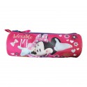 Astuccio Tombolino Disney Minnie - Portacolori Cilindrico per Bambina 22x8x8 cm