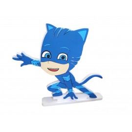 Sagoma Personalizzata in Polistirolo PJ Masks Gattoboy 70 cm con Nome del Festeggiato