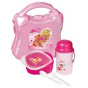 Set Picnic e Scuola Winx Club con Custodia Rigida, Tracolla Regolabile, Bottiglia, Porta Merenda, Posate