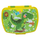  Portapranzo Contenitore Dinosauro - Porta Merenda 17x14x6 cm per Scuola e Tempo Libero