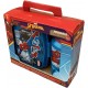 Set Borraccia da 400 ml e Sandwich Box Porta merenda per bambini in plastica Spiderman Marvel